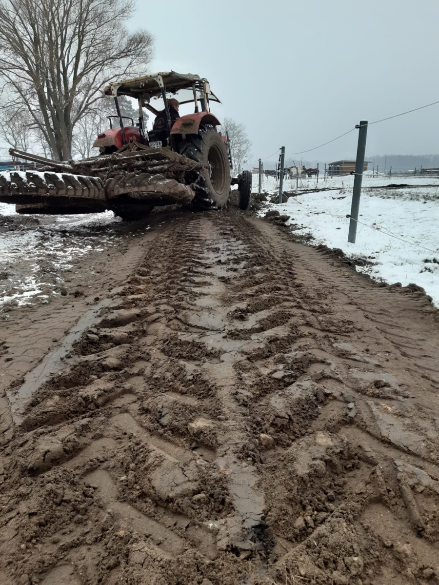 Bodenbefestigung Offenstall