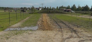 Bodenbefestigung Offenstall Laufweg